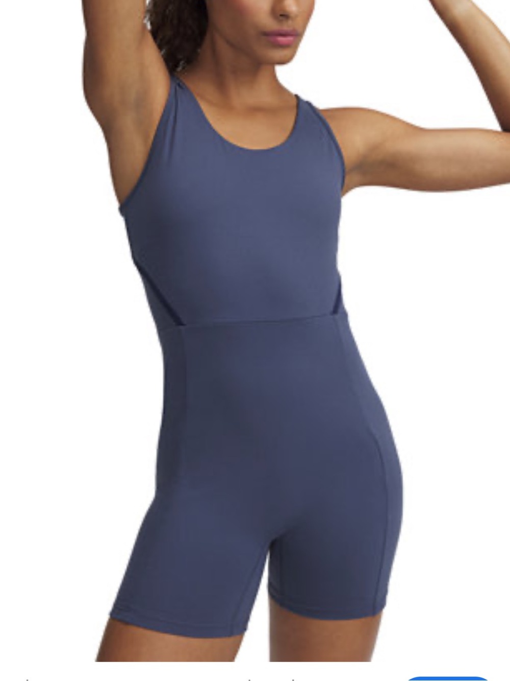 Under Armour Women’s motion shorts fitted athletic Bodysuit large